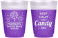 Custom Bat Mitzvah 16 oz Color Changing Frosted Cups - 12th Birthday Cupcake | 120001