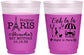Custom Bat Mitzvah 16 oz Color Changing Frosted Cups - 12th Birthday Paris | 120004