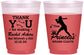 Custom Bat Mitzvah 16 oz Color Changing Frosted Cups - 12th Birthday Softball | 120011