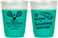 Custom Bat Mitzvah 16 oz Color Changing Frosted Cups - 12th Birthday Tennis | 120018