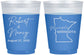 Custom Wedding 16 oz Color Changing Frosted Cups - Minnesota | 122
