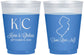 Custom Wedding 16 oz Color Changing Frosted Cups - New Jersey | 129