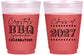 Custom Graduation 16 oz Color Changing Frosted Cups - Class Of 2027 Bbq | 130005