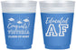 Custom Graduation 16 oz Color Changing Frosted Cups - Class Of 2027 Educated Af | 130017