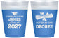 Custom Graduation 16 oz Color Changing Frosted Cups - Class Of 2027 Hotter Degree | 130022