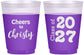 Custom Graduation 16 oz Color Changing Frosted Cups - Class Of 2027 Cheers | 130037