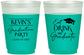 Custom Graduation 16 oz Color Changing Frosted Cups - Class Of 2027 Eat Drink Graduate | 130043