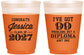 Custom Graduation 16 oz Color Changing Frosted Cups - Class Of 2027 99 Problems | 130047