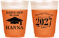 Custom Graduation 16 oz Color Changing Frosted Cups - Class Of 2027 Hats Off | 130049