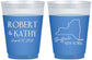Custom Wedding 16 oz Color Changing Frosted Cups - New York | 131