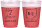 Custom Wedding 16 oz Color Changing Frosted Cups - Ohio | 134