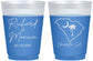 Custom Wedding 16 oz Color Changing Frosted Cups - South Carolina | 139