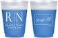 Custom Wedding 16 oz Color Changing Frosted Cups - South Dakota | 140
