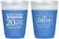 Custom Class Reunion 16 oz Color Changing Frosted Cups - Class Of 2007 20 Year | 140006