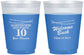 Custom Class Reunion 16 oz Color Changing Frosted Cups - Class Of 2017 10 Year | 140010