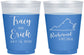 Custom Wedding 16 oz Color Changing Frosted Cups - Virginia | 145