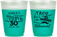 Custom Retirement 16 oz Color Changing Frosted Cups - Taco Bout A Retirement | 150003