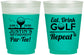 Custom Retirement 16 oz Color Changing Frosted Cups - Eat Drink Golf Repeat | 150005