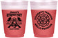 Custom Retirement 16 oz Color Changing Frosted Cups - Firefighter | 150015
