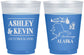 Custom Wedding 16 oz Color Changing Frosted Cups - Alaska | 151