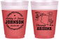 Custom Wedding 16 oz Color Changing Frosted Cups - Arizona | 152