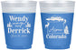 Custom Wedding 16 oz Color Changing Frosted Cups - Colorado | 155