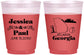 Custom Wedding 16 oz Color Changing Frosted Cups - Georgia | 159