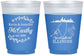 Custom Wedding 16 oz Color Changing Frosted Cups - Illinois | 162