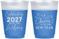 Custom New Years 16 oz Color Changing Frosted Cups - 2027 Cheers | 170019