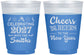 Custom New Years 16 oz Color Changing Frosted Cups - 2027 Cheers | 170023