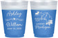 Custom Wedding 16 oz Color Changing Frosted Cups - Michigan | 171
