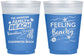 Custom Family Vacation 16 oz Color Changing Frosted Cups - Feeling Beachy | 180002