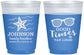 Custom Family Vacation 16 oz Color Changing Frosted Cups - Good Times Tan Lines | 180003