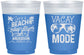 Custom Family Vacation 16 oz Color Changing Frosted Cups - Lifes A Beach | 180008