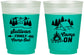 Custom Family Vacation 16 oz Color Changing Frosted Cups - Family Camp Out | 180019