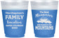 Custom Family Vacation 16 oz Color Changing Frosted Cups - Mountains | 180021