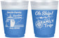 Custom Family Vacation 16 oz Color Changing Frosted Cups - Oh Ship Cruise | 180030