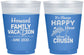 Custom Family Vacation 16 oz Color Changing Frosted Cups - Crusin Cruise | 180033