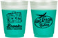 Custom Family Vacation 16 oz Color Changing Frosted Cups - Road Trip Plane | 180052