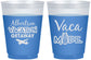 Custom Family Vacation 16 oz Color Changing Frosted Cups - Vacay Vibes Trip | 180055