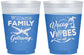 Custom Family Vacation 16 oz Color Changing Frosted Cups - Life Is Good At The Beach | 180058