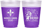 Custom Mardi Gras 16 oz Color Changing Frosted Cups - Bead Catcher Nola | 190000