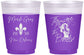 Custom Mardi Gras 16 oz Color Changing Frosted Cups - Throw Me The Beads | 190008