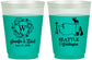 Custom Wedding 16 oz Color Changing Frosted Cups - Washington | 196