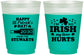 Custom St Patricks Day 16 oz Color Changing Frosted Cups - Irish My Liver Hurts | 200000
