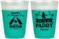 Custom St Patricks Day 16 oz Color Changing Frosted Cups - Lets Get The Paddy Started | 200014
