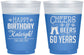 Custom Birthday 16 oz Color Changing Frosted Cups - 60th | 20006