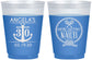 Custom Birthday 16 oz Color Changing Frosted Cups - 30th Nautical | 20010