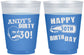 Custom Birthday 16 oz Color Changing Frosted Cups - 30th | 20012