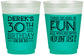 Custom Birthday 16 oz Color Changing Frosted Cups - 30th Three Decades Of Fun | 20020